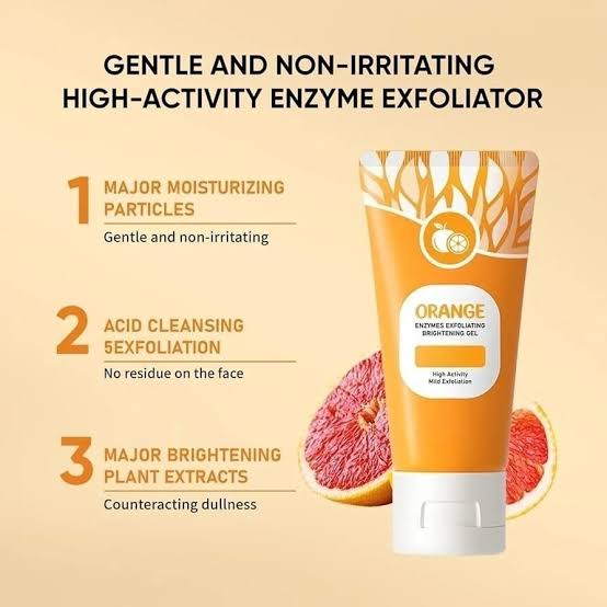 Orange Exfoliating Glow Gel
